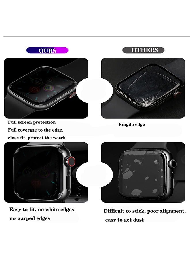 واقي شاشة الخصوصية لساعة Apple Watch Series 9 8 7 45 مم - Image 3